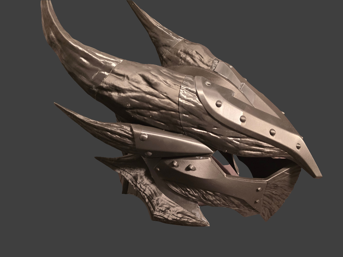 Daedric Horned Helmet