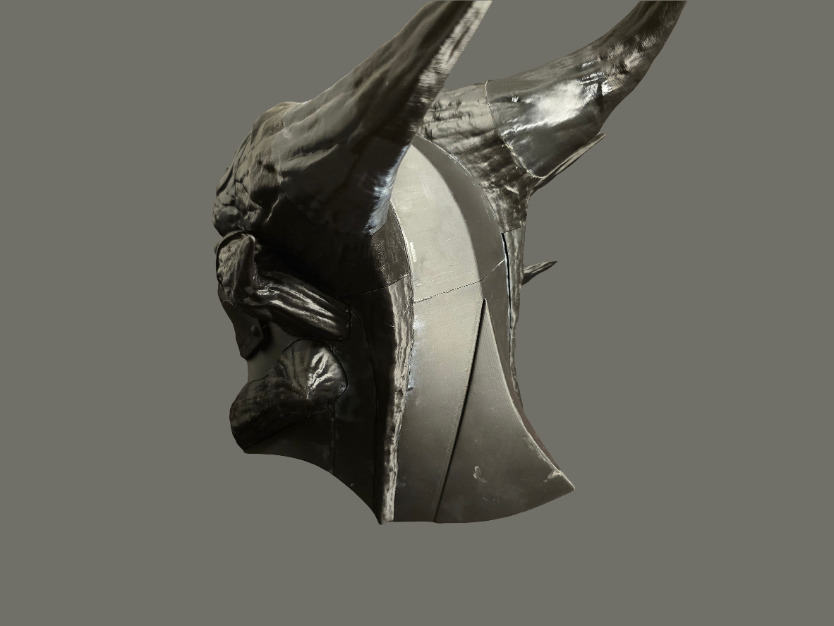 Daedric Horned Helmet